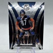 2025 Panini Mosaic Elevate Luther Burden III Rookie #7 Chicago Bears Football