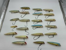 Qty (22) Vintage Ace-Hi & Silver Harde 6 1/2” + Unlabeled   Saltwater Lures