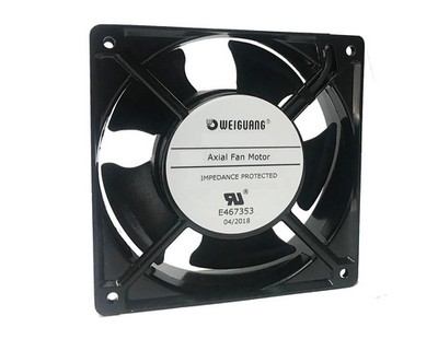 WEIGUANG YJF12038HB1L Axial Fan Motor 120mm x 120mm 115V
