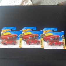 Hot Wheels - Lotus Cortina (Red) - HW Euro 3/10 - 67/250 - 2026 - 3x CAR BUNDLE