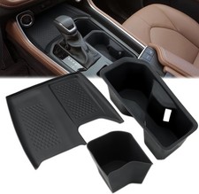 Car Cup Holder Insert Set For Toyota Grand Highlander Accessories 2024-2026 Mat