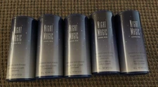 (Lot Of 5) AVON NIGHT MAGIC EVENING MUSK Shimmer Fragrance Body Powder 1.4oz