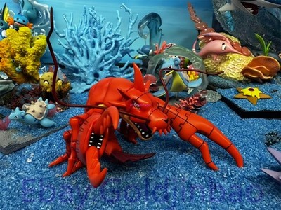 DJS Studio Digimon Ebidramon Statue In Stock Painted H8.5cm Collection PU