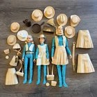 Vtg MARX Jane, Josie, & Janice West Doll Lot 1960s w/ Lots of Accessories