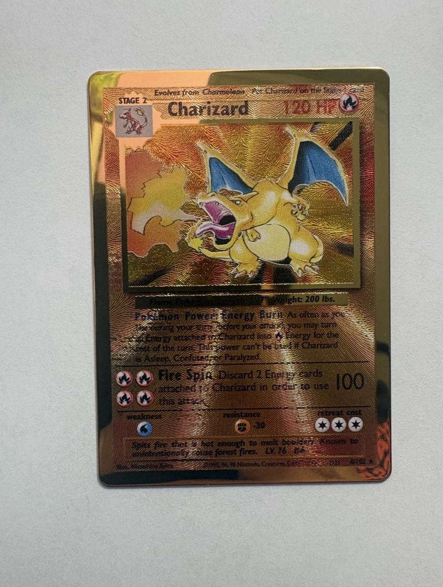 Charizard Pokmon TCG Nintendo Metal Individual Collectible Card Game Cards  for sale | eBay