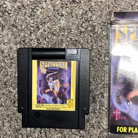 Spiritual Warfare - Nintendo NES Game And Box Only Tested Authentic 