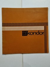 Kondor Holzwerk K. Baumgart KG Lemgo - kleiner Katalog der Erzeugnisse