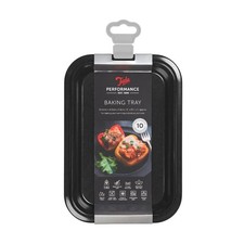 Image of Tala Performance Baking Tray, 19.3x13.2x2.1, Carbon 12 x 18 x 2 cm, Black