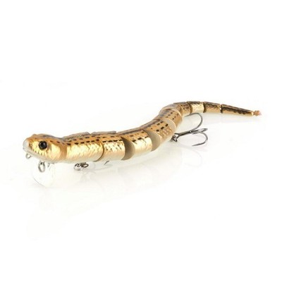 Savage Gear 3D Wake Snake Lure - Top Water 6'' Brown Chrome 1587142