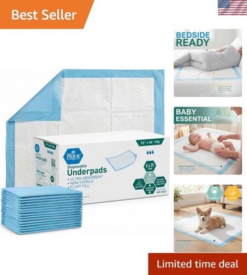 High Absorbency Disposable Underpads 23'' x 36'' - 150 Count for Ultimate Pro...