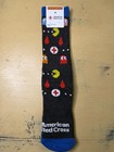 American Red Cross Pac-Man Men's Black Novelty Socks - Yellow & Red Accents — photo 2