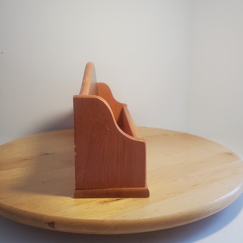 Vintage Kamenstein Holz Aufsteller Gewürzregal Wand Hängeregal Küste Maritim - Bild 3 von 10