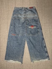 Vintage 1990s JNCO Jeans Baggy Denim 32x30 Made in USA 26  Leg Opening