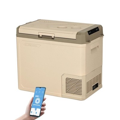 Alpicool GE50 50-Liter-Kühlbox, tragbar, für Auto, Camping und Reisen, 12/24 V 