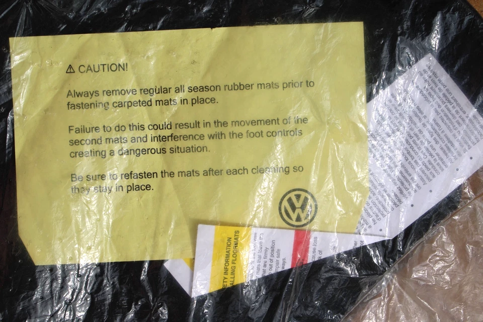 Alfombrillas nuevas para Volkswagen Tiguan Wolfsburg Edition 2013-2018 (4) Mojo OEM Foto 4 de 4