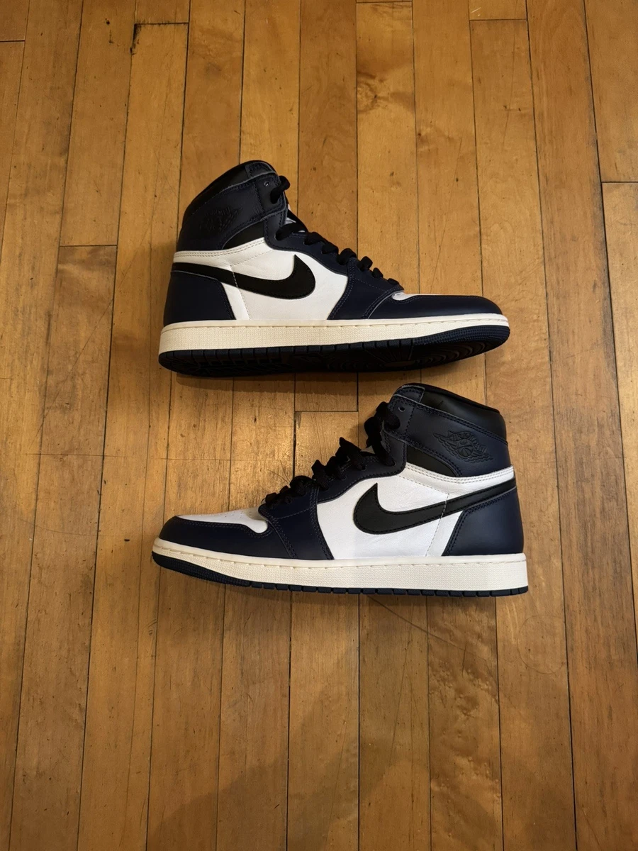 NIKE Air Jordan 1 ネイビー/ホワイト Jordan 1 Retro High White Midnight Navy for Sale | Authenticity