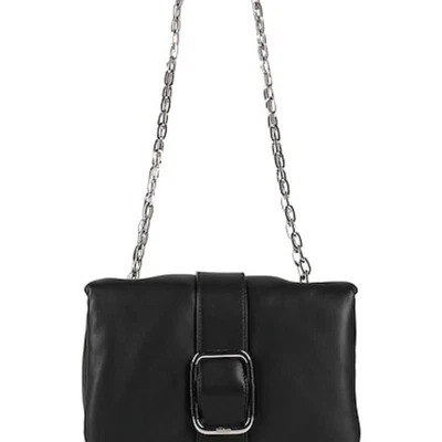 ba&sh Sac à bandoulière femme, cuir, noir, 60 x 23 x 7 cm - Photo 1/4