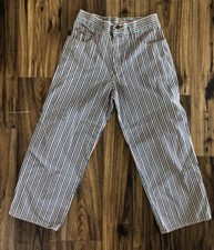 Vtg Made In the Shade Wide Leg Denim Bottom Jeans M (made In The USA)