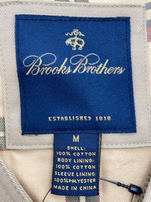 BROOKS BROTHERS Other 90s Swing Top Blouson M Cotton Beige Plain 