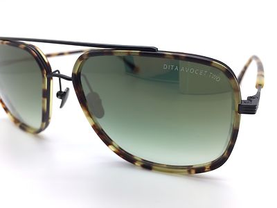 DITA AVOCET TWO-C-TKT-BLK AVIATOR SUNGLASS MATTE TOKYO