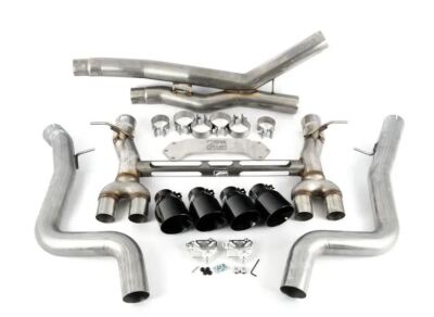 AWE Tuning Track Edition Catback Exhaust w/ Diamond Black Tips BMW F80 M3 F82 M4