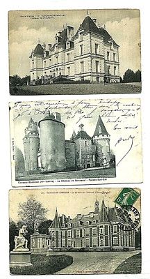 1907 bis 1927 - HAUTE - WIEN - 87 - Schlösser COUSSAC-BONNEVAL, VALMATH, BORT - 6 Ansichten 