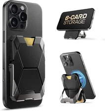 i-Blason for MagSafe Wallet with Stand Magnetic Wallet For iPhone 16/15/14/13/12