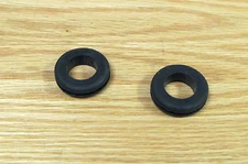 1957 CHEVY AIR DUCT DRAIN TUBE RUBBER GROMMETS   new pair ** USA MADE **