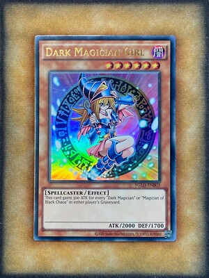 Yugioh Dark Magician Girl YGLD-ENB03 Ultra Rare NM