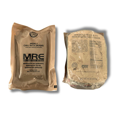 BUY 1 GET 1 FREE US MRE You Pick The Meal Meal