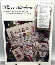 The Victoria Sampler Where Stitchers Gather Chart & Accessory Pack Cross Stitch