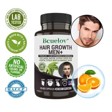Hair Growth Supplements For Men - Anti Hair Loss Pills.For Hair & Beard.30-120ct