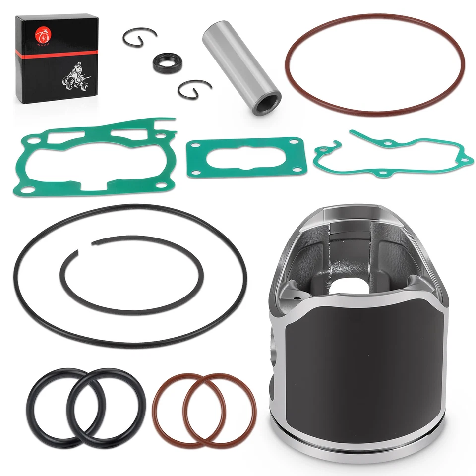 Kit de anillo de junta de pistón de reconstrucción de extremo superior STD 54 mm para Yamaha YZ125 2002 2003 2004 Foto 4 de 4
