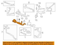 GM OEM 16-19 CT6 Cooling Hoses Pipes-Pipe Assy 84009665