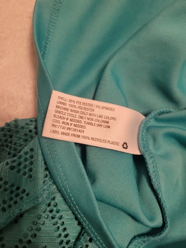Xhilaration lace Teal Tribal Dress Sz Large 10/12 - Picture 10 of 10
