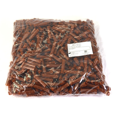 (500) Sarstedt 72.609.003 Conical Screw Top Micro Tube 2ml Skirted PP Brown