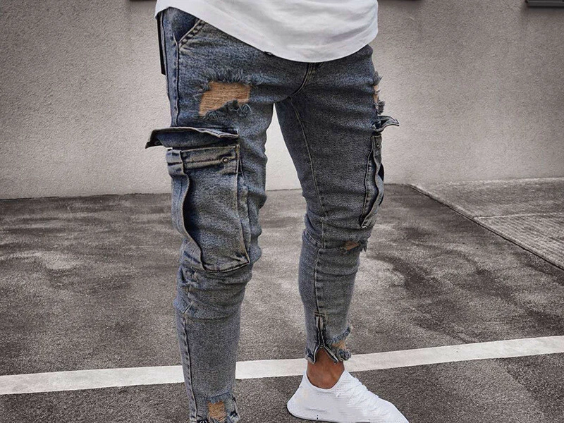 Big ripped sale jeans mens