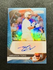 2020 Panini Prizm ABRAHAM TORO Carolina Blue /50 #RA-AT RC AUTO Astros Mariners