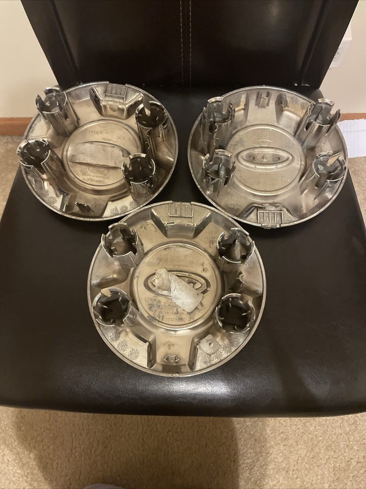 Oem F5tz1130h Chrome Aluminum Wheel Center Cap For... FD2