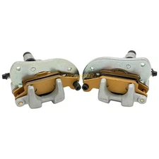 Front Brake Calipers & Pads for Yamaha Grizzly 550 700 Kodiak 700 Raptor 250