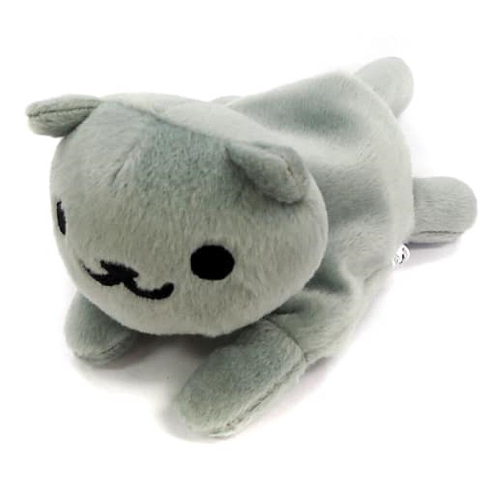 NEW Banpresto Neko Atsume Kitty Collector Shadow Grey Cat Plush