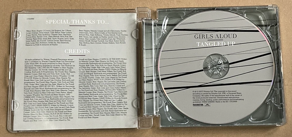 Girls Aloud Tangled Up Ltd Edition Cd With 5x Signatures Postcards Rare Complete - Image 4 of 4