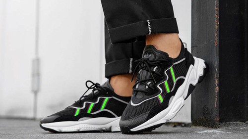 Adidas Originals Ozweego Trainers Solar-Green Sneakers EE7002 Shoes EUR 46 UK 11 - Picture 3 of 12