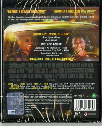Bad Boys. Fahrt Or Die (Will Smith) (2024) blu ray - Picture 2 of 2