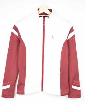 SCHOFFEL Valbella Sweatshirt Damen UK 14 Reißverschluss Dehnbar Logo