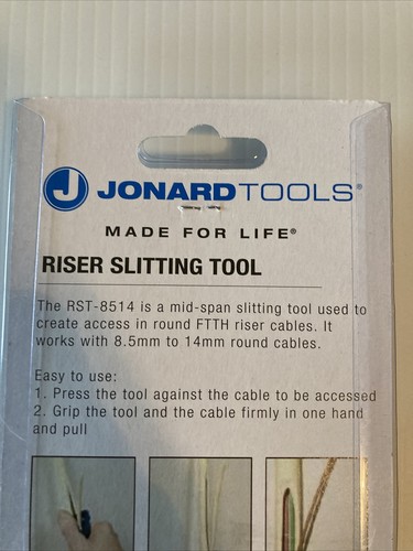 JONARD TOOLS RST-8514 Riser Slitting Tool - Picture 5 of 7