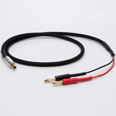 HiFi OFC DC Cable Power 2.1/2.5 to Double Banana Plugs Amplifier Decoder Cable - Image 1 of 4