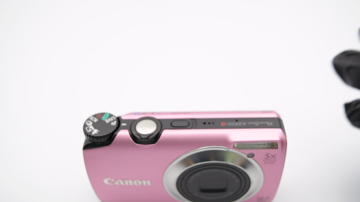 CANON キャノン PowerShot A3300 IS pink ピンク Canon_Powershot_A3300_IS_Digit