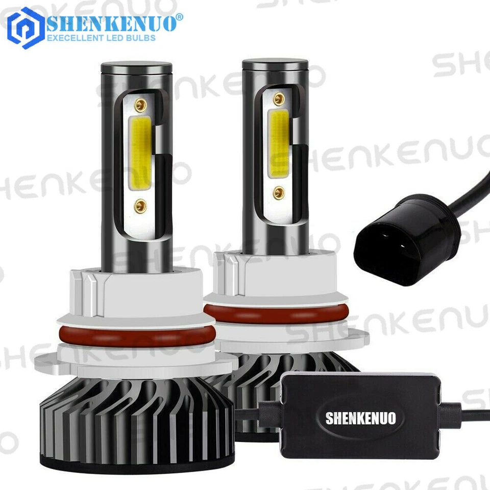 6000k 9007 HB5 LED Headlights for Nissan Frontier 2001-2019/Pathfinder 2005-2012 - Image 2 of 4