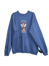 Vintage Sportswear Oversized Pullover Sweater Grannycore Grandmas are Angels